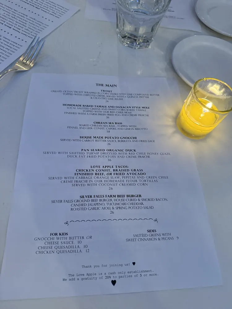 The Love Apple · Northern New Mexican in North Taos, Taos NM